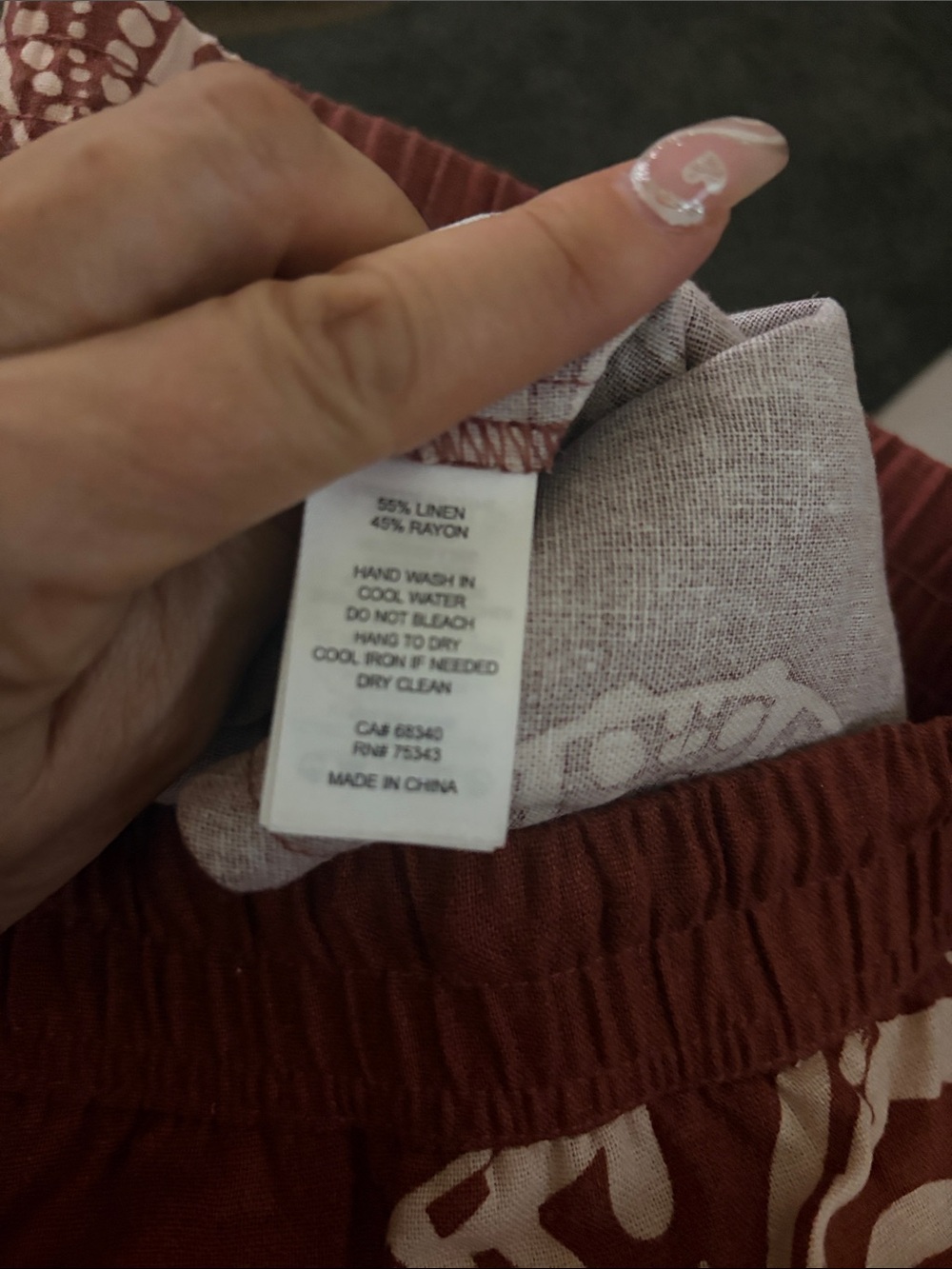 Rachel and Zoe drawstring pants - Picture 3 of 3